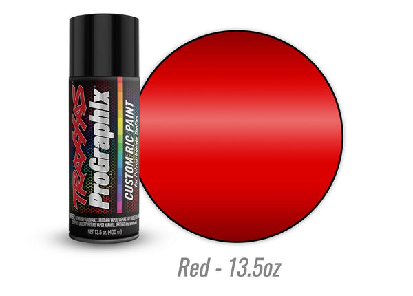 5057X Traxxas ProGraphix "Red" Custom R/C Lexan Spray Paint (13.5oz)