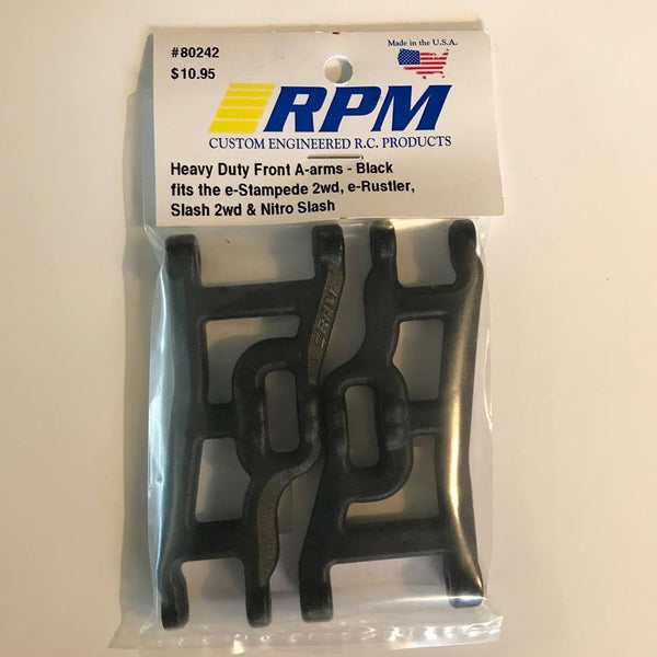 80242 RPM Heavy Duty Front A-Arms Black