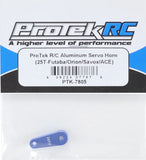 PTK7805 ProTek RC Aluminum Servo Horn (25T-Futaba/Orion/Savox/ProTek)