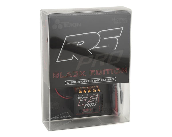 TT1160 Tekin RS Pro Black Edition BL Sensored/Sensorless ESC