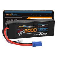 PHB2S9000120CEC5	Power Hobby 2S 7.6V HV + Graphene 9000mAh  Battery Pack - EC5