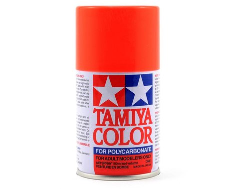 TAM86020 Tamiya PS-20 Fluorescent Red Lexan Spray Paint (100ml)