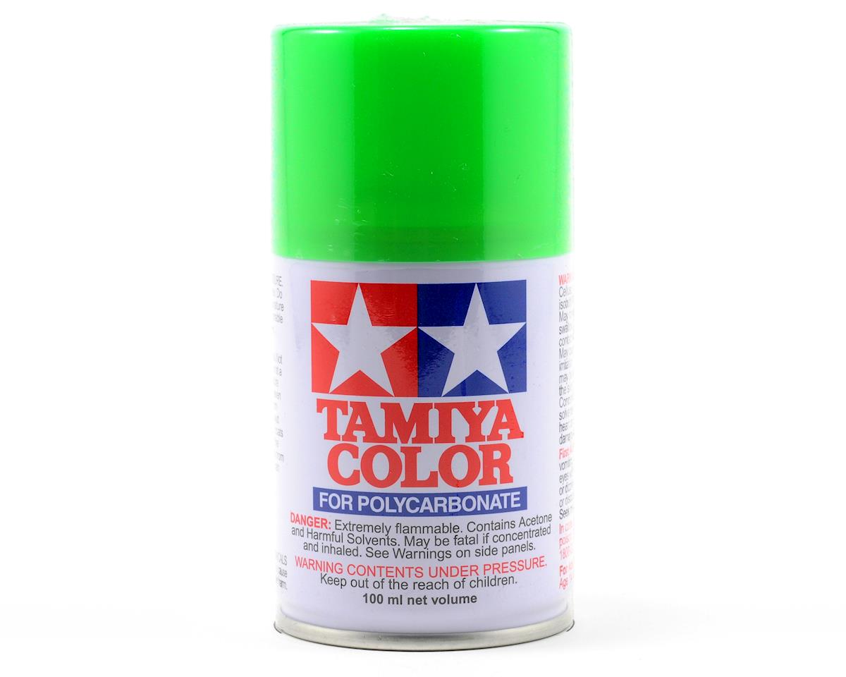 Tamiya Polycarbonate Paint PS-28 Fluorescent Green Spray, 100 ml