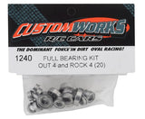 1240 Custom Works Full Bearing Kit (20 pcs)