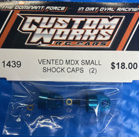 1439 Custom Works Vented MDX Small Shock Caps (2)