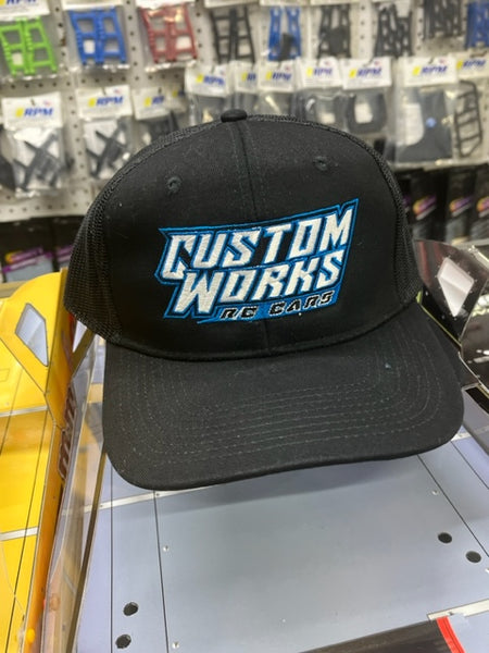 1701 Custom Works Blue logo hat