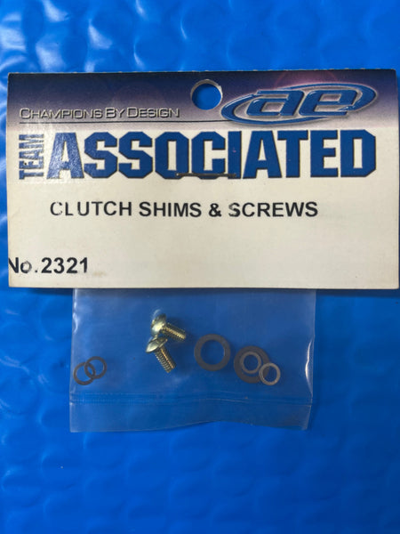 2321 Team Associated Clutch Shim and Screw Kit (GT2)