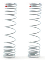 Two coil springs on a white background