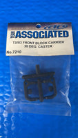 7210 Team Associated Front Block Carriers, 30 deg. Caster Blocks RC10B3, T3