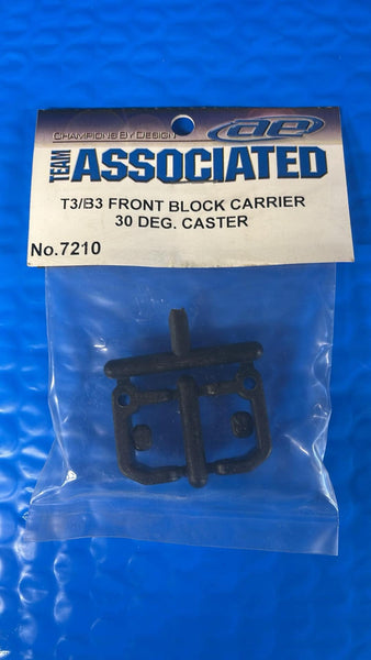 7210 Team Associated Front Block Carriers, 30 deg. Caster Blocks RC10B3, T3