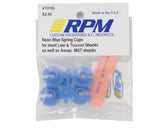 RPM73155 RPM Lower Spring Cups (Blue) (4)