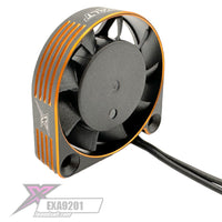 EXA9201 Team Exalt 40x40x10mm Aluminum High Speed Fan  Black/Gold