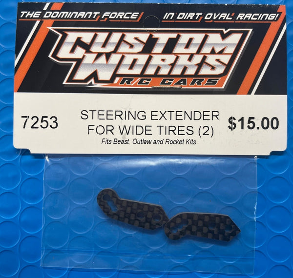 7253 Custom Work BEAST Steering Extender for wide tires
