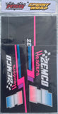 RS Graphics Sprint Car Wrap 1/10th #1 Zemco Theme