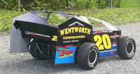 K1000SC#20 1/10 RC EDM Wrapped Body for Traxxas Slash SC Truck 2WD SC10 Brett Hearn