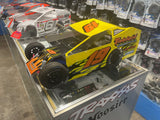 K1000SC#19 1/10 RC EDM Wrapped Body for Traxxas Slash SC Truck 2WD SC10 Tabloid Graphics Theme