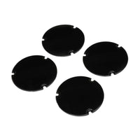 LOS-2886 Wheel Cover Set, Black: 22S Sprint
