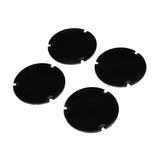 LOS-2886 Wheel Cover Set, Black: 22S Sprint