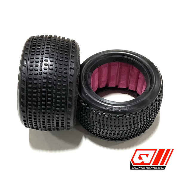 QS1602 Quasi Speed Rear Tires with Inserts (Pair)