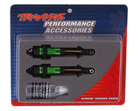 TRA7461G Traxxas Complete GTR Long Shocks w/Ti-Nitride Shafts Green 2