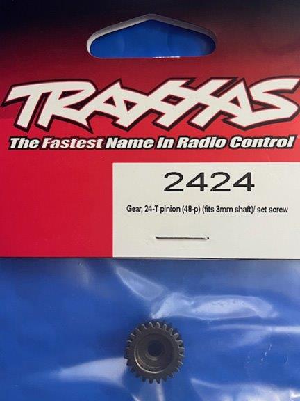 2424 Traxxas Pinion Gear 24-Tooth 48-Pitch