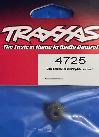 4725 Traxxas Pinion Gear 25-Tooth 48-Pitch