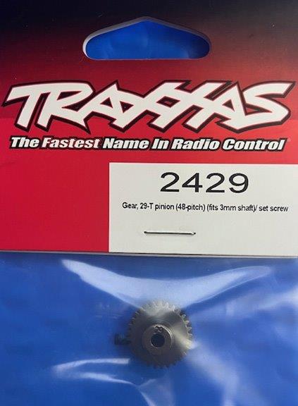 2429 Traxxas Pinion Gear 29-Tooth 48-Pitch