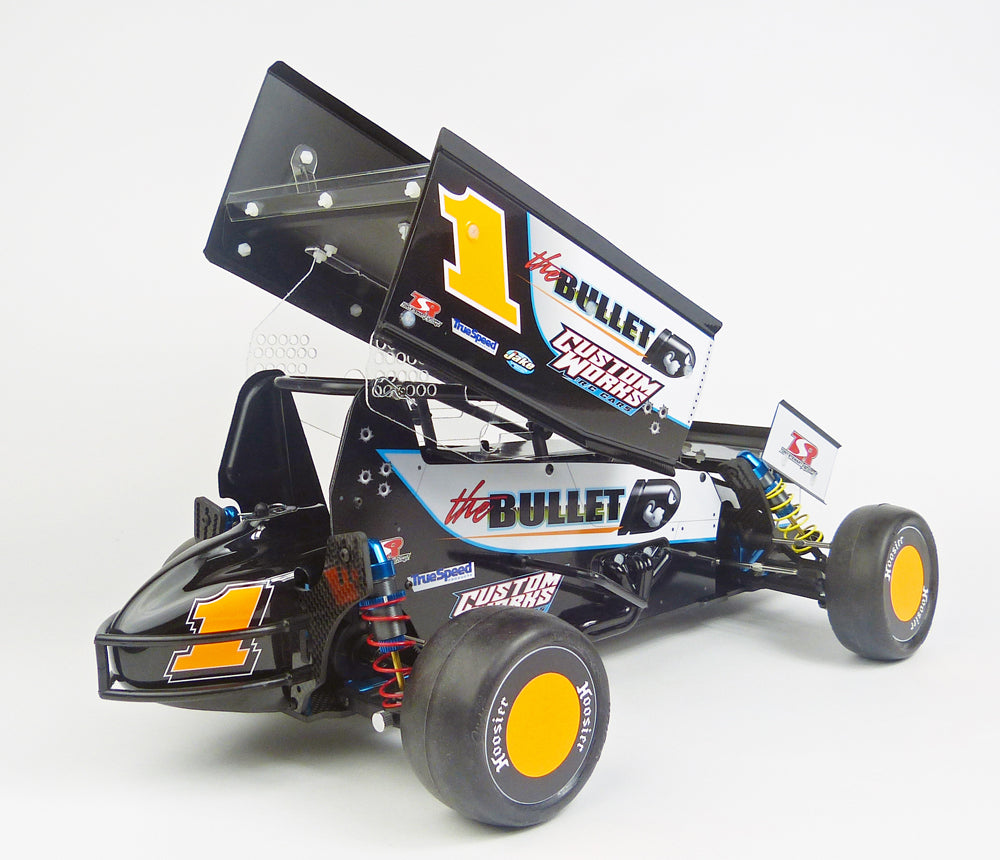 0740 Custom Works Bullet High Bite Sprint Car Kit – Kipps Hobbies