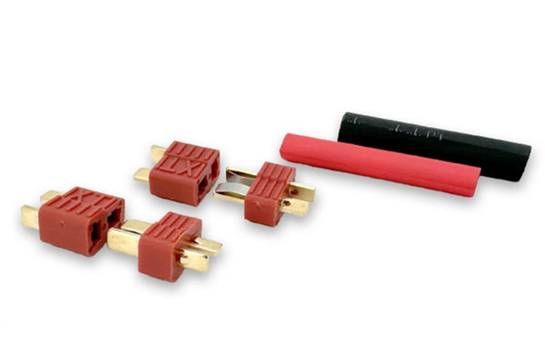 EXA3904 Exalt Hi Temp Resistant Deans M/F Connectors Set(2pair)