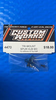 4470 Custom Works Truespeed Trimount Aluminum Spur Hub