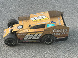 K1000SC#60-Over 1/10 RC EDM Wrapped Body for Traxxas Slash SC Truck 2WD SC10 Doug Hoffman Theme