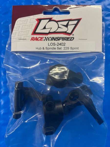 LOS-2402 Hub & Spindle Set: 22S Sprint