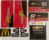 RS Graphics Sprint Car Wrap 1/10th #57 McDonald's Theme