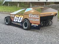 K1000SC#60-Over 1/10 RC EDM Wrapped Body for Traxxas Slash SC Truck 2WD SC10 Doug Hoffman Theme