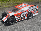K1000SC#27J 1/10 RC EDM Wrapped Body for Traxxas Slash SC Truck 2WD SC10 Danny Johnson Theme