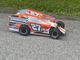 K1000SC#27J 1/10 RC EDM Wrapped Body for Traxxas Slash SC Truck 2WD SC10 Danny Johnson Theme