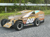 K1000SC#60-Over 1/10 RC EDM Wrapped Body for Traxxas Slash SC Truck 2WD SC10 Doug Hoffman Theme