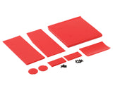 LOS-1895 Losi 22S Sprint Wing Panels Set, Red