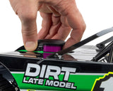 LOS-2167T2 Losi 22S 1/10 Brushless 2WD RTR Dirt Late Model Car (Green) w/SLT2 2.4GHz Radio