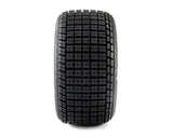 LOS-4641 Losi Hoosier Tires, Soft, Mounted, Satin Aluminum, Left/Right (2)
