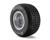 LOS-4641 Losi Hoosier Tires, Soft, Mounted, Satin Aluminum, Left/Right (2)