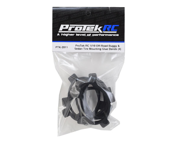 PTK2011	ProTek RC 1/10 Off-Road Buggy & Sedan Tire Mounting Glue Bands-4