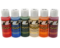 TLR74021 Team Losi Racing Silicone Shock Oil Six Pack 50, 60, 70, 80, 90, 100wt 2oz