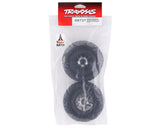 6873T Traxxas BFGoodrich Mud TA Rear Tires (2) (Black Chrome) (S1)