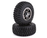6873T Traxxas BFGoodrich Mud TA Rear Tires (2) (Black Chrome) (S1)