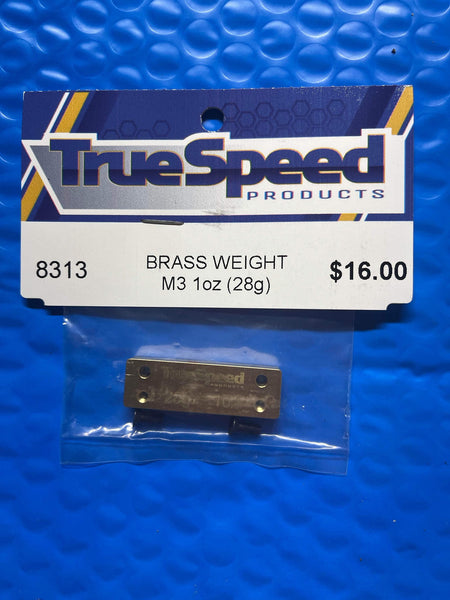 TS8313 Custom Works True Speed Brass Weight M3 1 oz (28g)