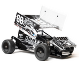 1/10 Whiplash Front 2.2" 12mm Sprint Car Wheels (2)