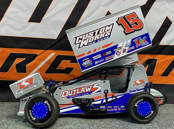 Custom Works Outlaw 4 Sprint roller in very nice shape with extras - R Custom Works Outlaw 4 Sprint roller in very nice shape with extras - R