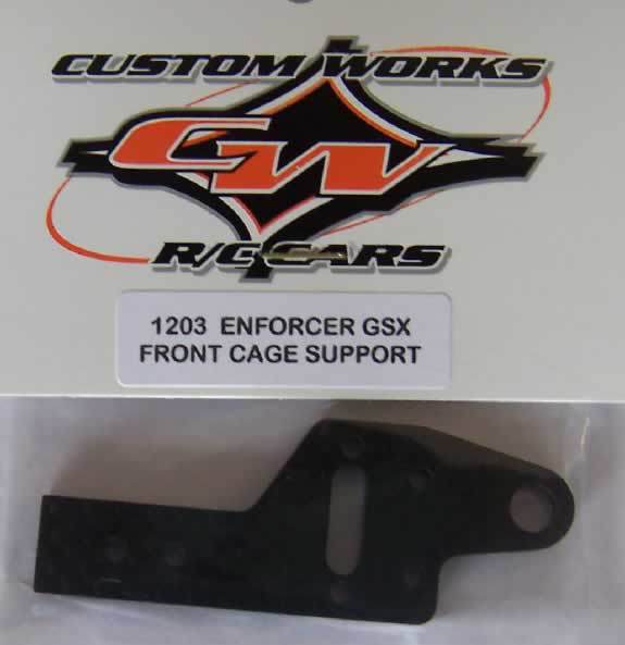 1203 Custom Works Enforcer GSX Front Cage Support