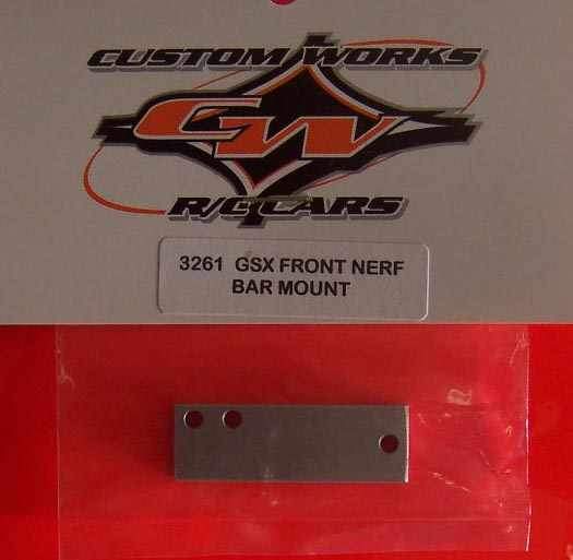 3261 Custom Works GSX Enforcer Nerf Bar Mount